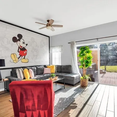 Newly Renovated Stylish Villa With Star Wars Mickey And Safari Themed Rooms #3Tv4706